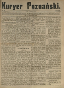 Kurier Poznański 1884.04.26 R.13 nr97