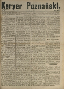 Kurier Poznański 1884.05.24 R.13 nr119