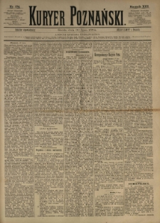 Kurier Poznański 1884.07.30 R.13 nr174