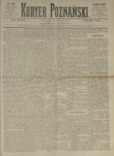 Kurier Poznański 1884.08.13 R.13 nr186