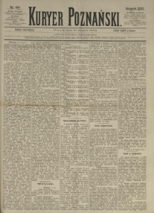 Kurier Poznański 1884.08.19 R.13 nr190