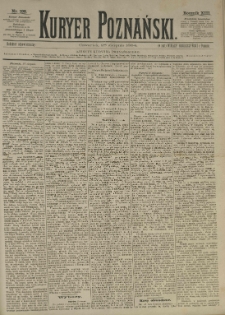 Kurier Poznański 1884.08.28 R.13 nr198