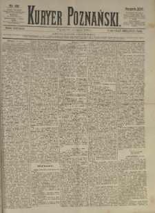 Kurier Poznański 1884.08.29 R.13 nr199
