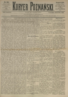 Kurier Poznański 1884.09.26 R.13 nr222