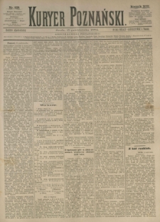 Kurier Poznański 1884.10.15 R.13 nr238