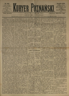 Kurier Poznański 1884.10.24 R.13 nr246