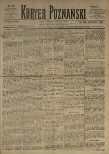 Kurier Poznański 1884.10.29 R.13 nr250