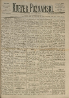 Kurier Poznański 1884.11.06 R.13 nr256