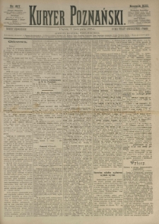 Kurier Poznański 1884.11.07 R.13 nr257