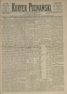 Kurier Poznański 1884.11.11 R.13 nr260