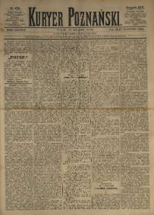 Kurier Poznański 1884.11.28 R.13 nr275