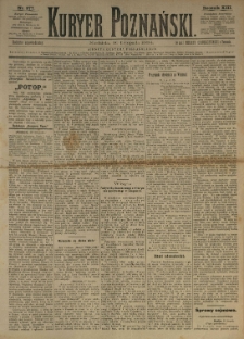 Kurier Poznański 1884.11.30 R.13 nr277
