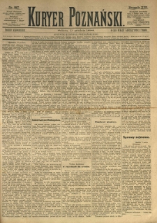 Kurier Poznański 1884.12.13 R.13 nr287