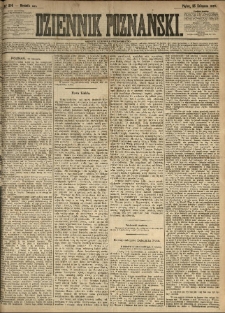Dziennik Poznański 1870.11.25 R.12 nr274