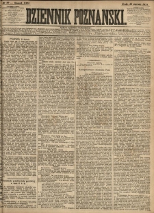 Dziennik Poznański 1871.01.25 R.13 nr20