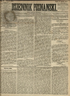 Dziennik Poznański 1871.01.27 R.13 nr22