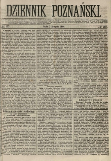 Dziennik Poznański 1860.11.07 R.2 nr255