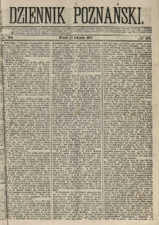 Dziennik Poznański 1860.11.20 R.2 nr266