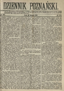 Dziennik Poznański 1860.11.28 R.2 nr273