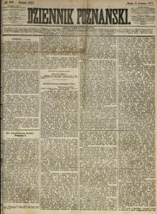 Dziennik Poznański 1871.09.06 R.13 nr203
