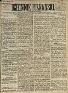 Dziennik Poznański 1871.11.08 R.13 nr255