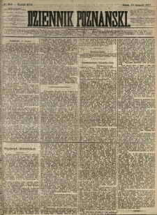 Dziennik Poznański 1871.11.18 R.13 nr264