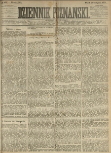 Dziennik Poznański 1871.11.28 R.13 nr272