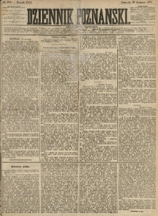 Dziennik Poznański 1871.11.30 R.13 nr274