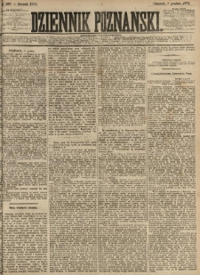Dziennik Poznański 1871.12.07 R.13 nr280