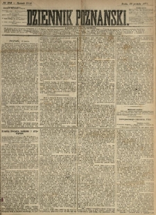 Dziennik Poznański 1871.12.13 R.13 nr284