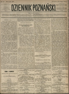 Dziennik Poznański 1873.02.18 R.15 nr40