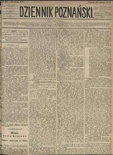Dziennik Poznański 1873.02.28 R.15 nr49