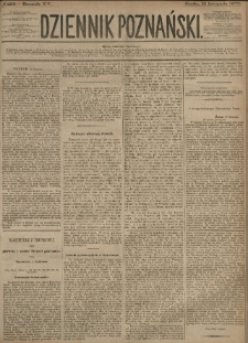 Dziennik Poznański 1873.11.19 R.15 nr266