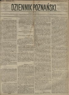 Dziennik Poznański 1873.11.25 R.15 nr271