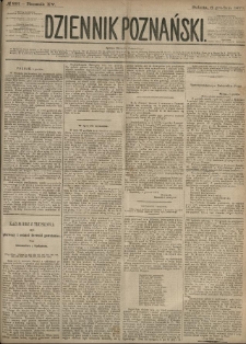 Dziennik Poznański 1873.12.06 R.15 nr281