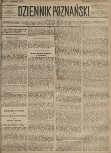 Dziennik Poznański 1873.12.07 R.15 nr282