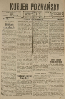 Kurier Poznański 1917.09.26 R.12 nr219