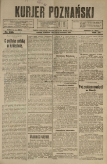 Kurier Poznański 1917.09.27 R.12 nr220
