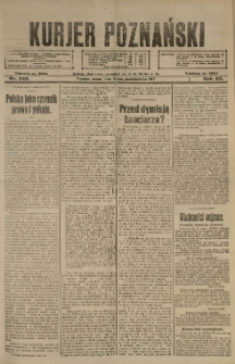 Kurier Poznański 1917.10.24 R.12 nr243