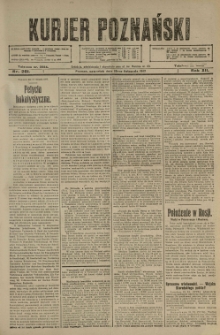 Kurier Poznański 1917.11.15 R.12 nr261
