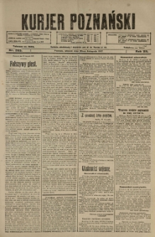Kurier Poznański 1917.11.20 R.12 nr265