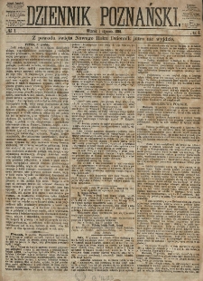Dziennik Poznański 1861.01.01 R.3 nr1