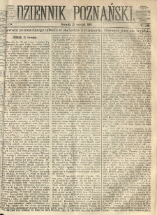 Dziennik Poznański 1861.09.12 R.3 nr209