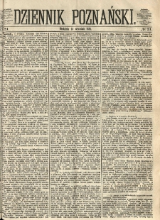 Dziennik Poznański 1861.09.15 R.3 nr211