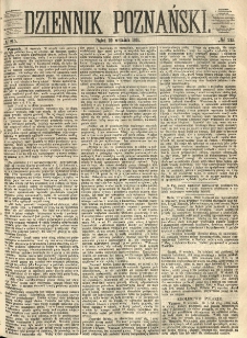 Dziennik Poznański 1861.09.20 R.3 nr215
