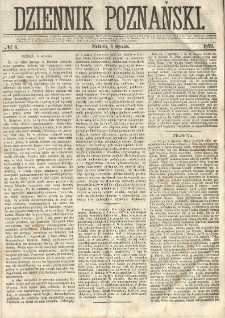 Dziennik Poznański 1859.01.09 R.1 nr6