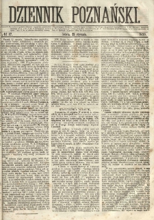Dziennik Poznański 1859.01.22 R.1 nr17