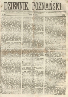 Dziennik Poznański 1859.03.19 R.1 nr64