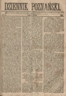 Dziennik Poznański 1859.04.01 R.1 nr74