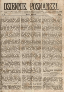 Dziennik Poznański 1859.04.03 R.1 nr76